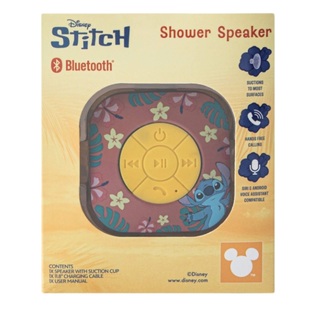 Disney Stitch Bluetooth Shower Speaker